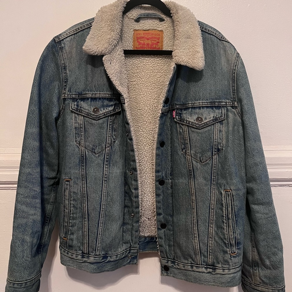 Levi's® Premium VINTAGE RELAXED FIT SHERPA TRUCKER JACKET